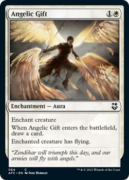 Angelic Gift (64) [Forgotten Realms Commander]