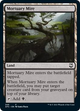 Mortuary Mire (249) [Forgotten Realms Commander]