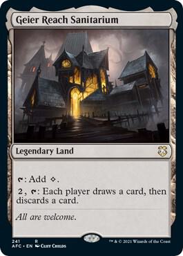 Geier Reach Sanitarium (241) [Forgotten Realms Commander]