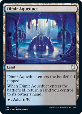 Dimir Aqueduct (234) [Forgotten Realms Commander]