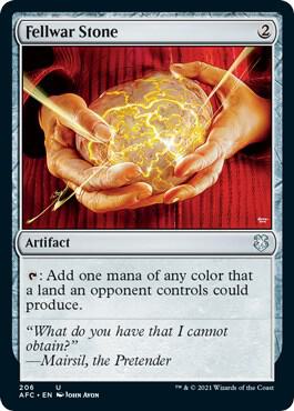 Fellwar Stone (206) [Forgotten Realms Commander]