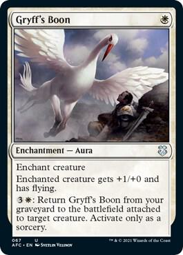 Gryff's Boon (67) [Forgotten Realms Commander]