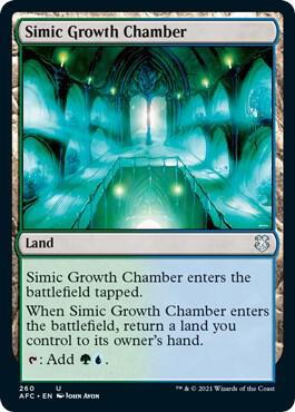 Simic Growth Chamber (260) [Forgotten Realms Commander]