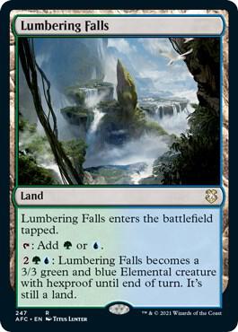 Lumbering Falls (247) [Forgotten Realms Commander]