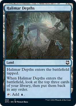 Halimar Depths (244) [Forgotten Realms Commander]