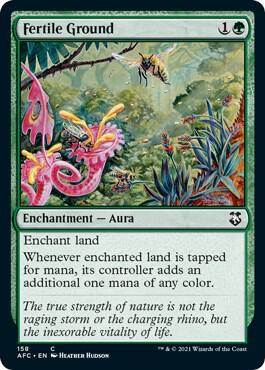 Fertile Ground (158) [Forgotten Realms Commander]