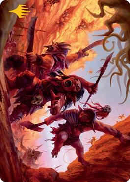 Goblin Art Card (Gold-Stamped) (24) [Adventures in the Forgotten Realms Art Series]
