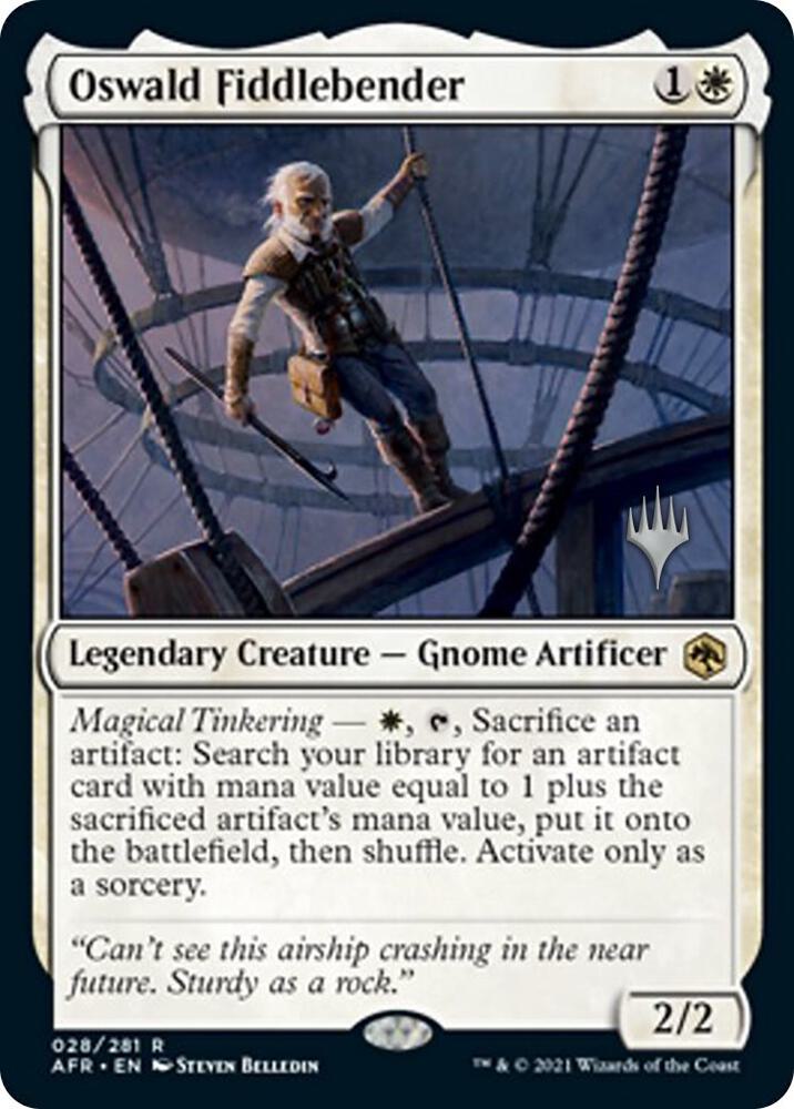 Oswald Fiddlebender (28) [Adventures in the Forgotten Realms Promos]