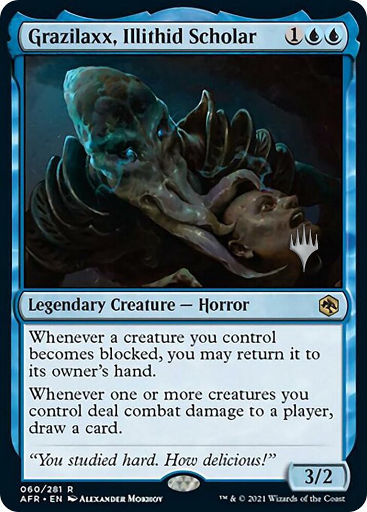 Grazilaxx, Illithid Scholar (60) [Adventures in the Forgotten Realms Promos]