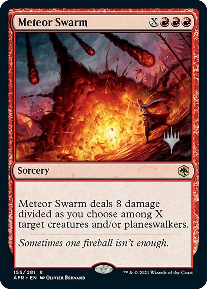 Meteor Swarm (155) [Adventures in the Forgotten Realms Promos]