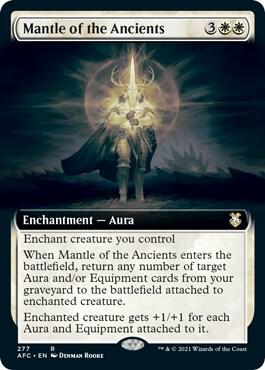 Mantle of the Ancients (Extended Art) (277) [Forgotten Realms Commander] [Extended Art]
