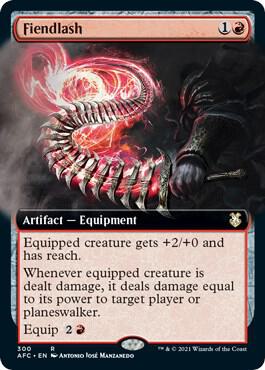 Fiendlash (Extended Art) (300) [Forgotten Realms Commander] [Extended Art]