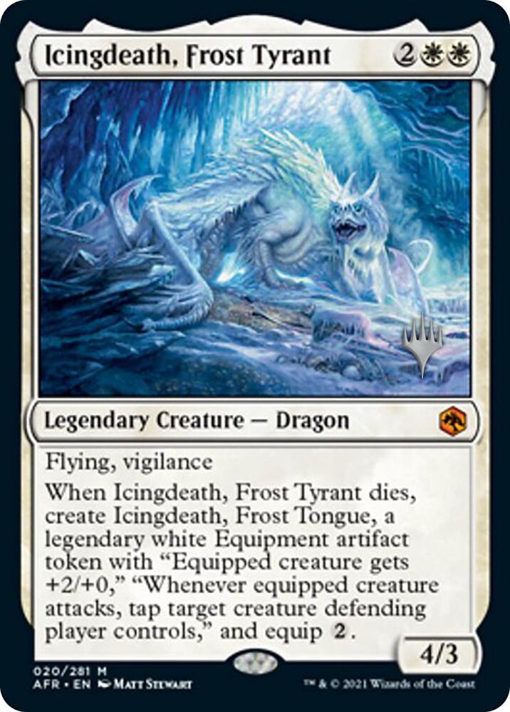 Icingdeath, Frost Tyrant (20) [Adventures in the Forgotten Realms Promos]