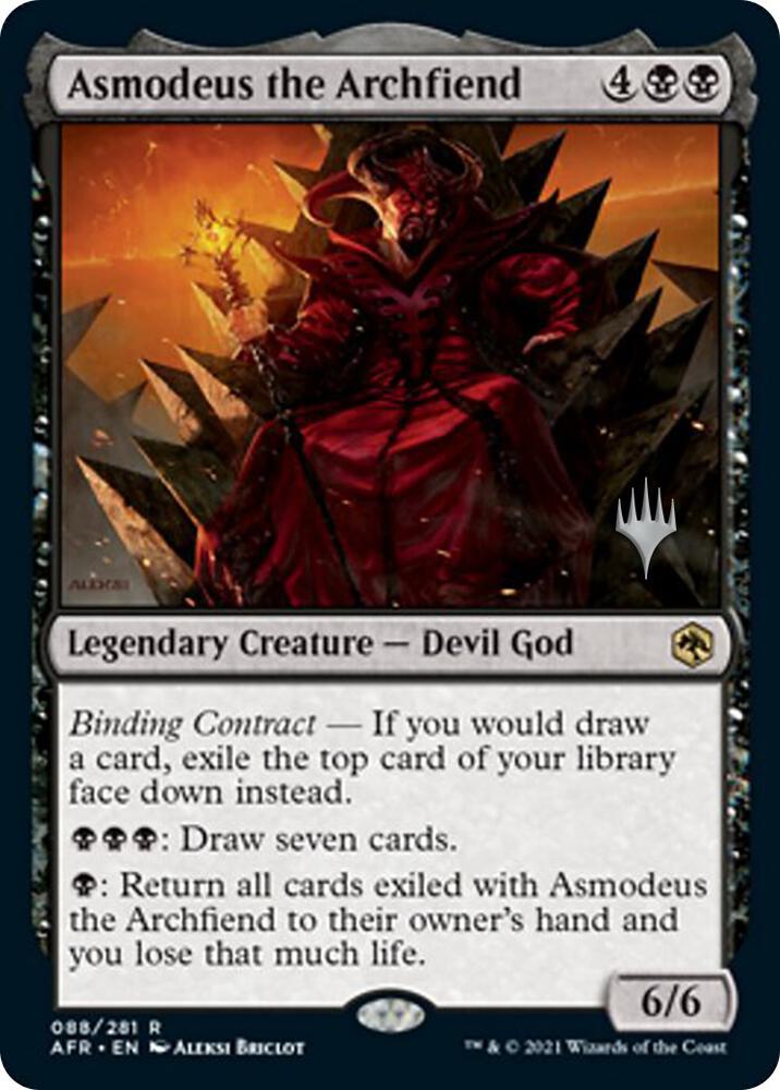 Asmodeus the Archfiend (88) [Adventures in the Forgotten Realms Promos]