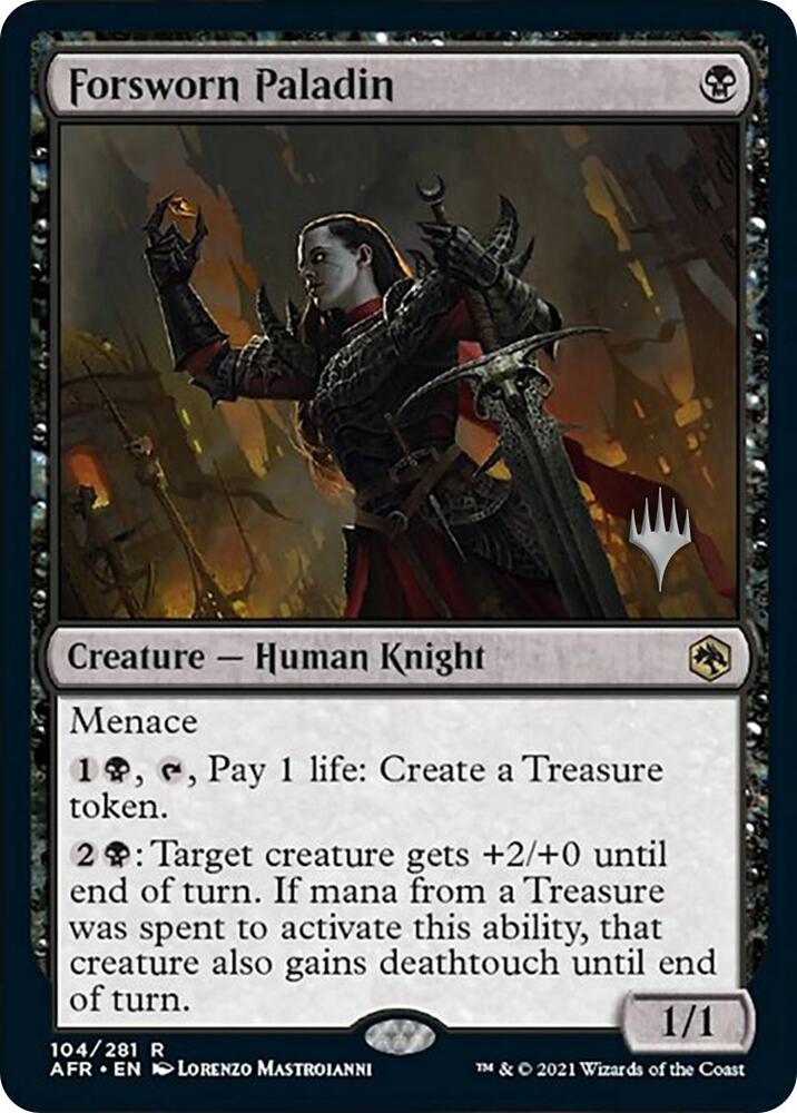 Forsworn Paladin (104) [Adventures in the Forgotten Realms Promos]