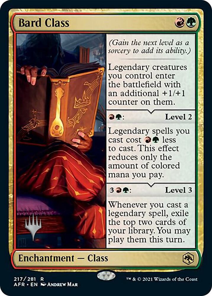 Bard Class (217) [Adventures in the Forgotten Realms Promos]