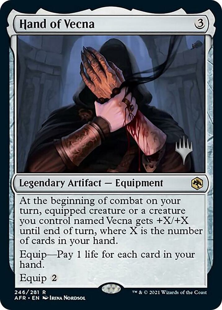Hand of Vecna (246) [Adventures in the Forgotten Realms Promos]