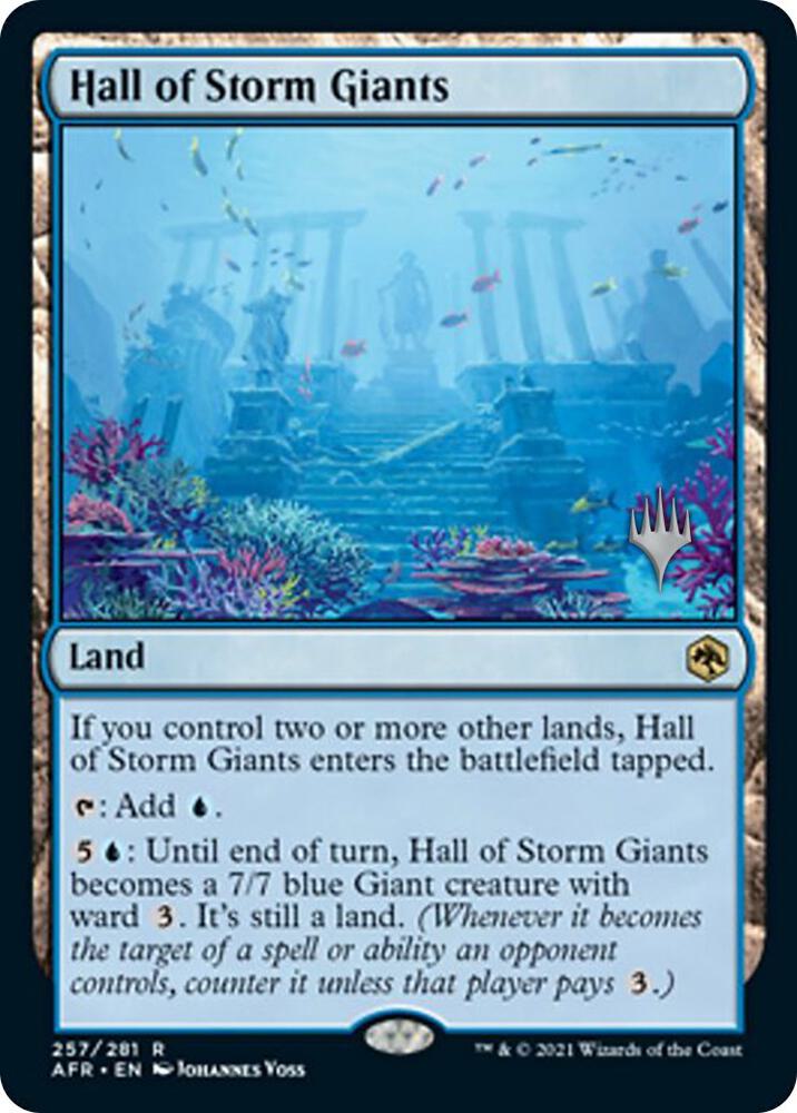 Hall of Storm Giants (257) [Adventures in the Forgotten Realms Promos]
