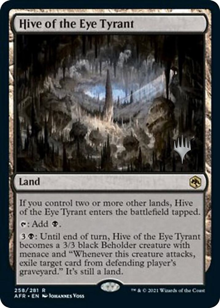 Hive of the Eye Tyrant (258) [Adventures in the Forgotten Realms Promos]