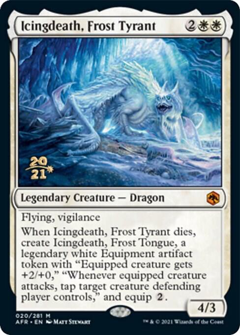 Icingdeath, Frost Tyrant (20) [Prerelease Cards]