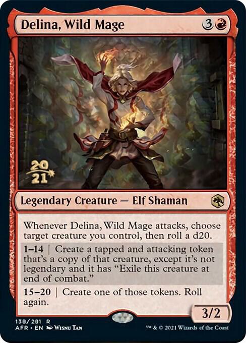 Delina, Wild Mage (138) [Prerelease Cards]