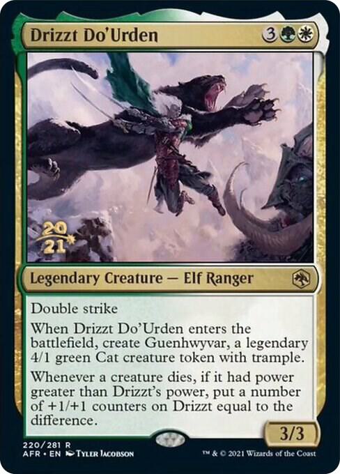 Drizzt Do'Urden (220) [Prerelease Cards]