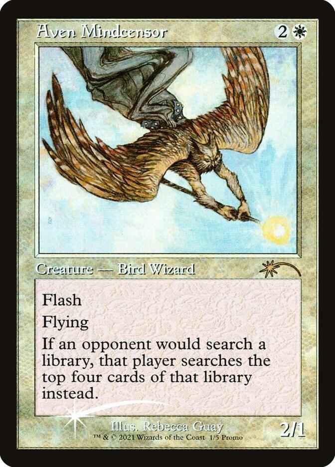 Aven Mindcensor (Retro Frame) (1) [WPN & Gateway Promos]
