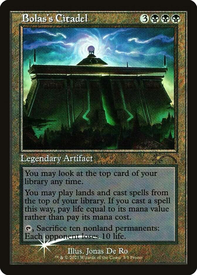 Bolas's Citadel (Retro Frame) (3) [WPN & Gateway Promos]