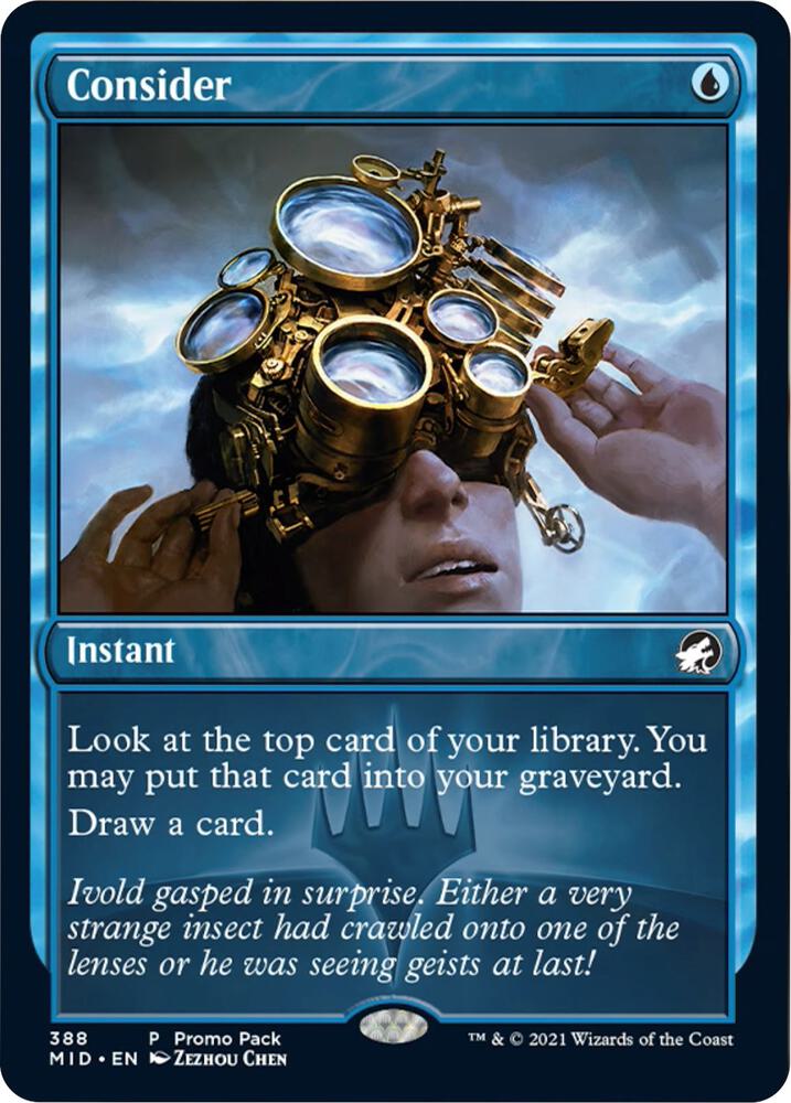 Consider (388) [Innistrad: Midnight Hunt Promos]