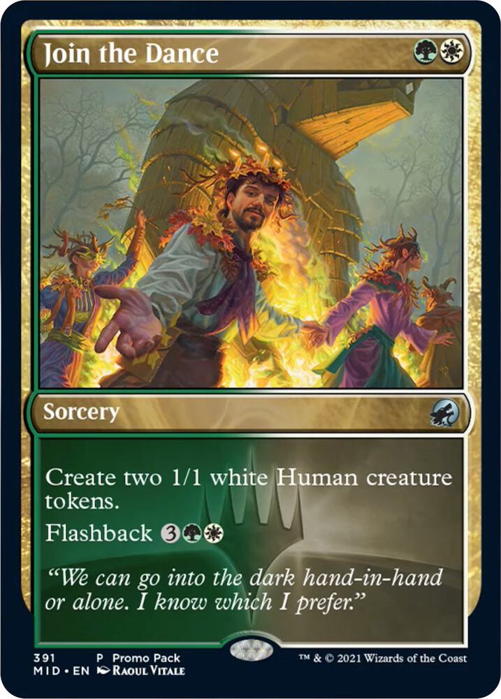 Join the Dance (391) [Innistrad: Midnight Hunt Promos]