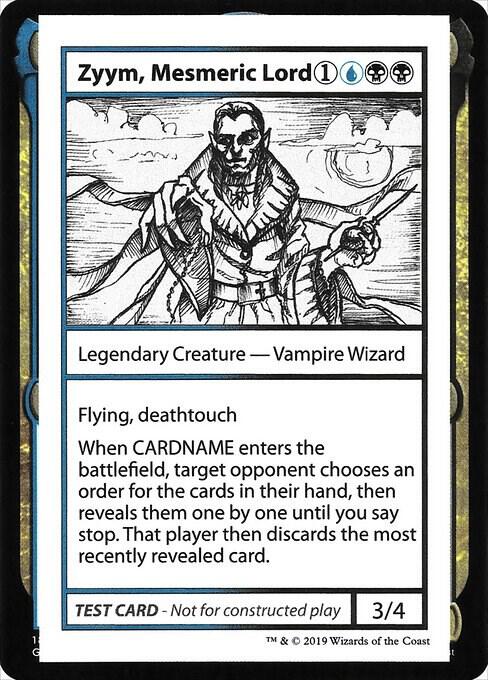 Zyym, Mesmeric Lord (No PW Symbol) [Mystery Booster: Convention Edition Exclusives]