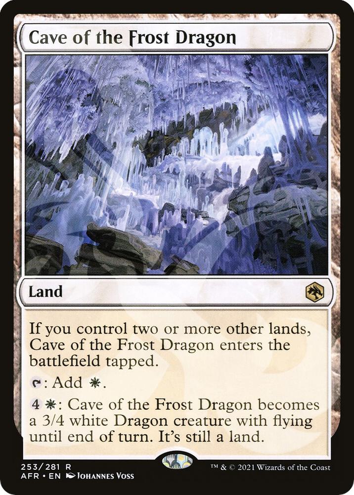 Cave of the Frost Dragon (253) [AFR Ampersand Promos]