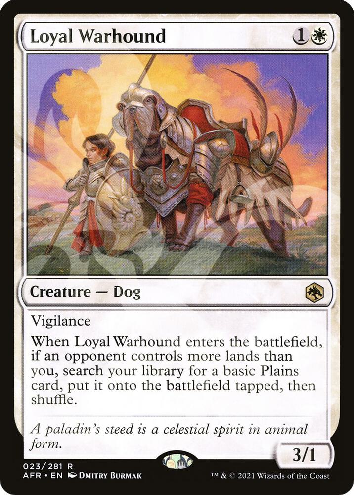 Loyal Warhound (23) [AFR Ampersand Promos]