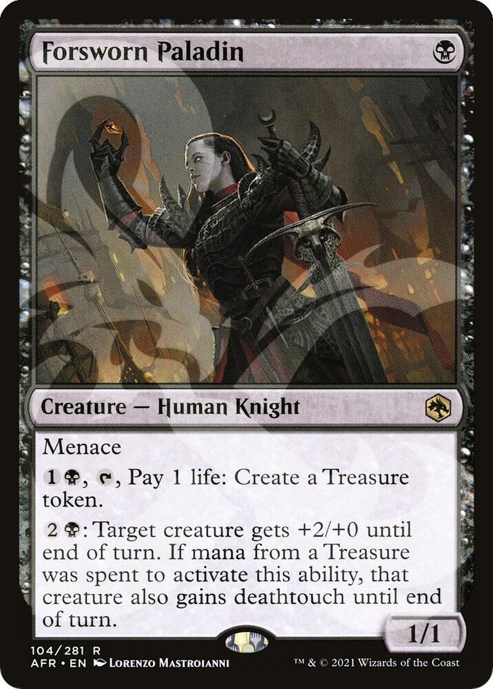 Forsworn Paladin (104) [AFR Ampersand Promos]