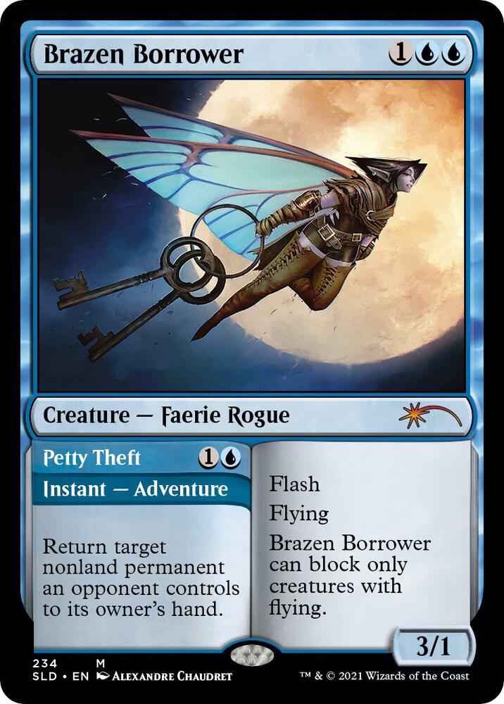 Brazen Borrower (234) [Secret Lair Drop]