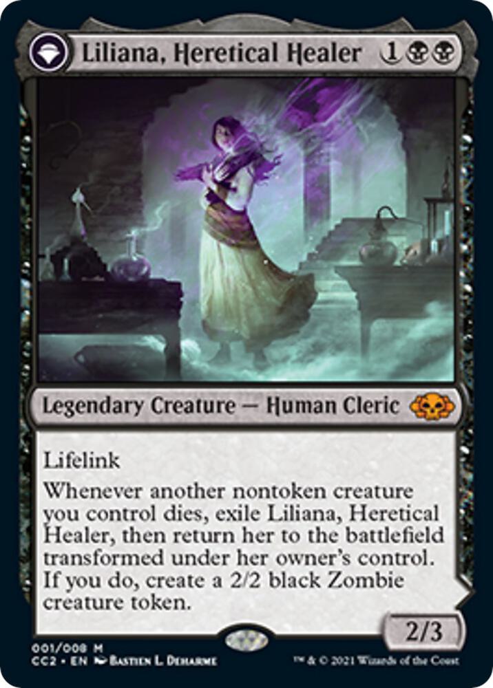 Liliana, Heretical Healer (1) [Commander Collection: Black]