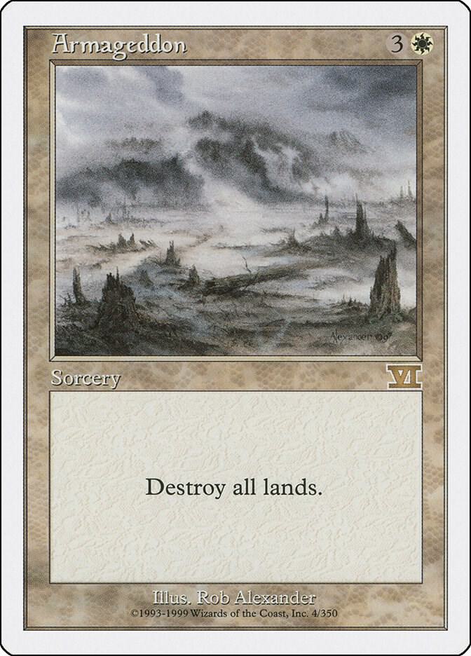 Armageddon (4) [Classic Sixth Edition]