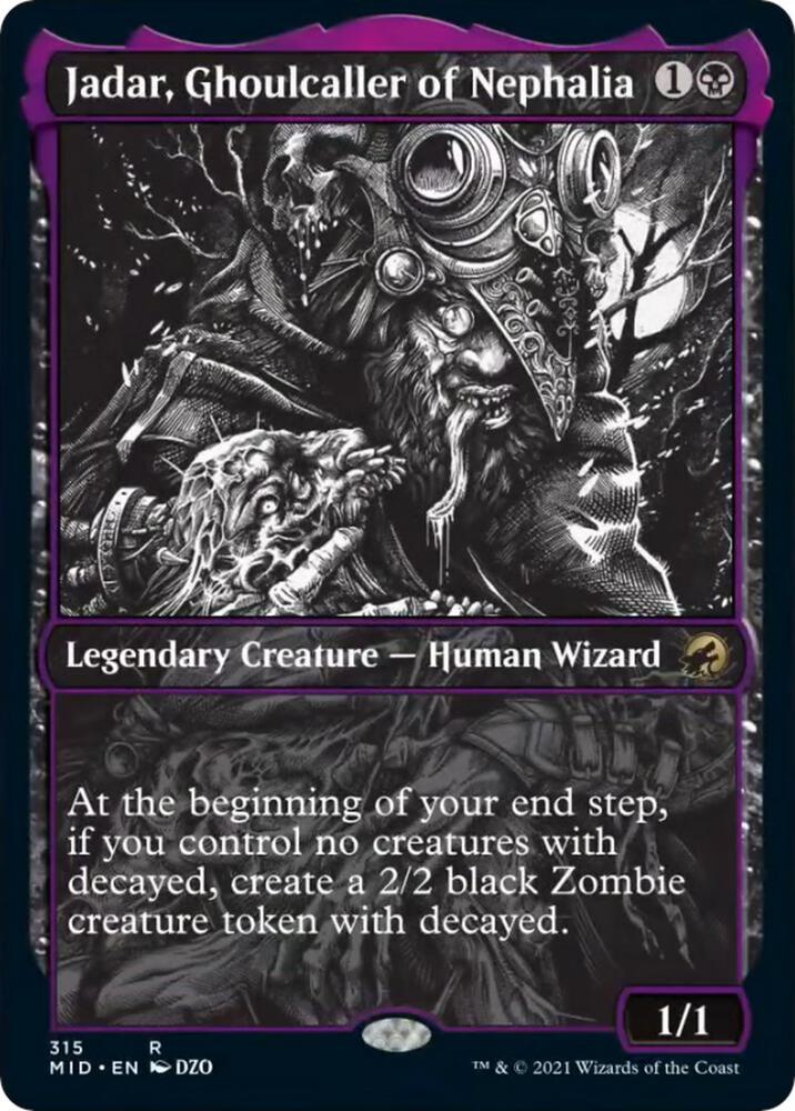 Jadar, Ghoulcaller of Nephalia (Showcase) (315) [Innistrad: Midnight Hunt] [Showcase]