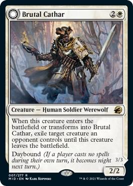 Brutal Cathar (7) [Innistrad: Midnight Hunt]