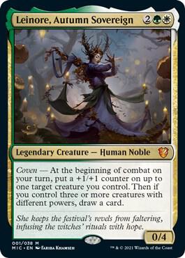 Leinore, Autumn Sovereign (1) [Midnight Hunt Commander]