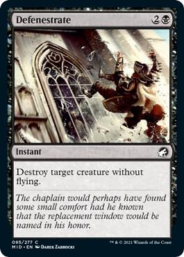 Defenestrate (95) [Innistrad: Midnight Hunt]
