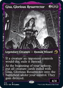 Gisa, Glorious Resurrector (Showcase) (314) [Innistrad: Midnight Hunt] [Showcase]