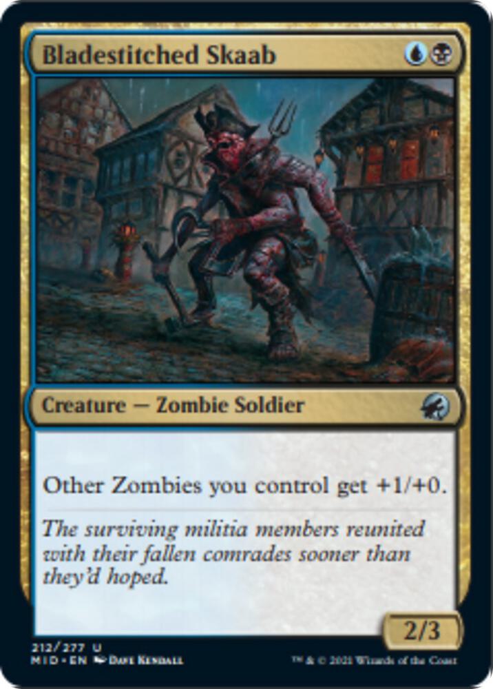 Bladestitched Skaab (212) [Innistrad: Midnight Hunt]