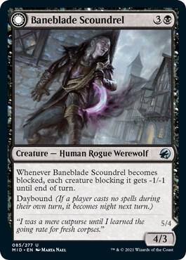 Baneblade Scoundrel (85) [Innistrad: Midnight Hunt]