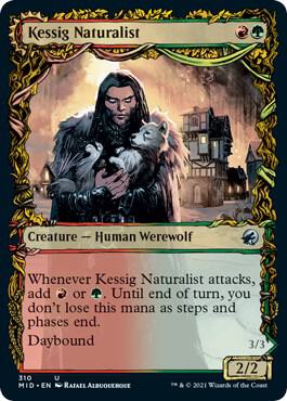 Kessig Naturalist (Showcase) (310) [Innistrad: Midnight Hunt] [Showcase]