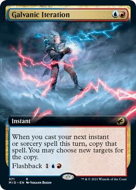 Galvanic Iteration (Extended Art) (371) [Innistrad: Midnight Hunt] [Extended Art]
