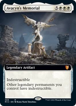 Avacyn's Memorial (Extended Art) (69) [Midnight Hunt Commander] [Extended Art]