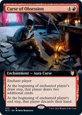 Curse of Obsession (Extended Art) (73) [Midnight Hunt Commander] [Extended Art]
