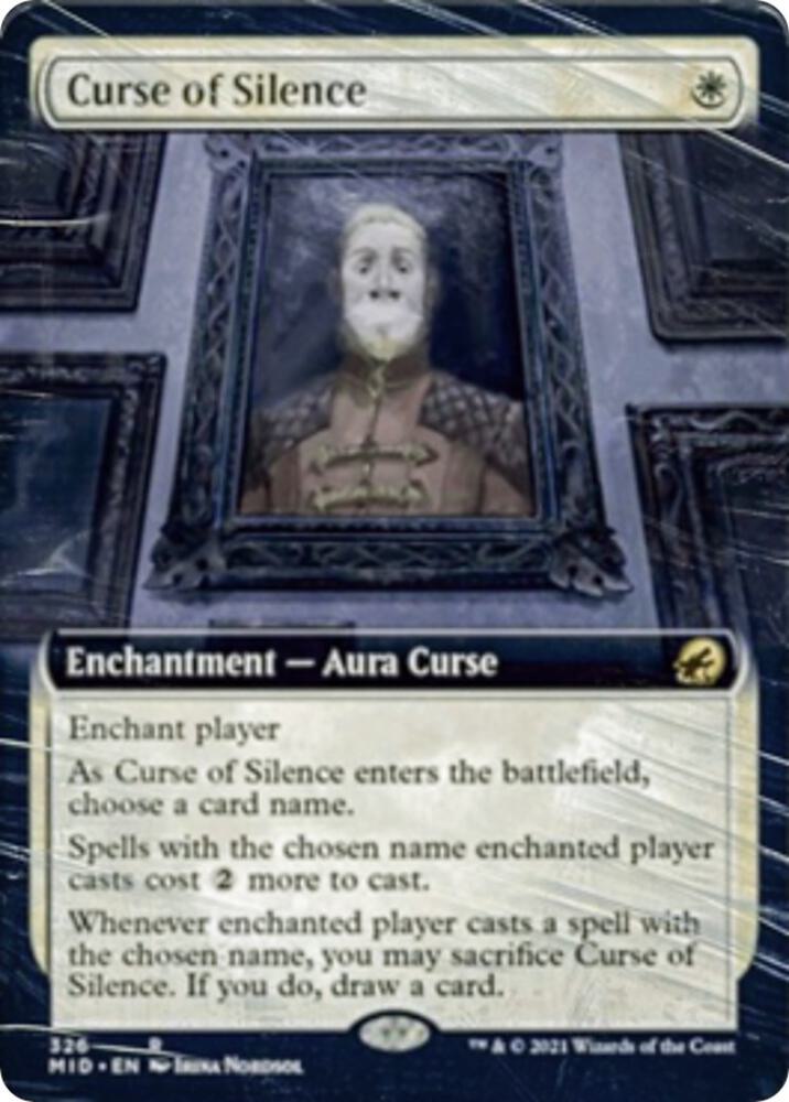 Curse of Silence (Extended Art) (326) [Innistrad: Midnight Hunt] [Extended Art]