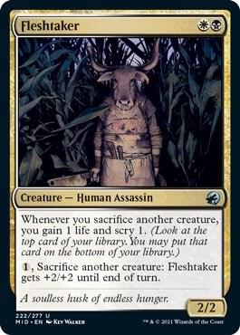 Fleshtaker (222) [Innistrad: Midnight Hunt]